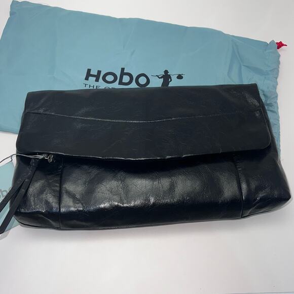 Hobo The Original Black Arlene Clutch, NWT - Picture 1 of 8